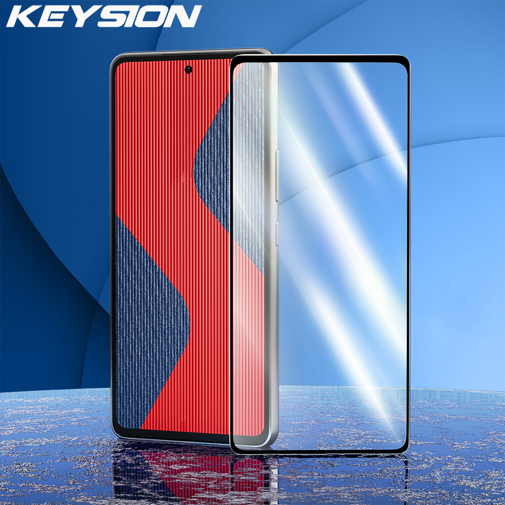 KEYSION Tempered Glass For Samsung Galaxy A53 A73 A33 5G A23 A03 Core Screen HD Protective Film For Samsung M52 5G XCove