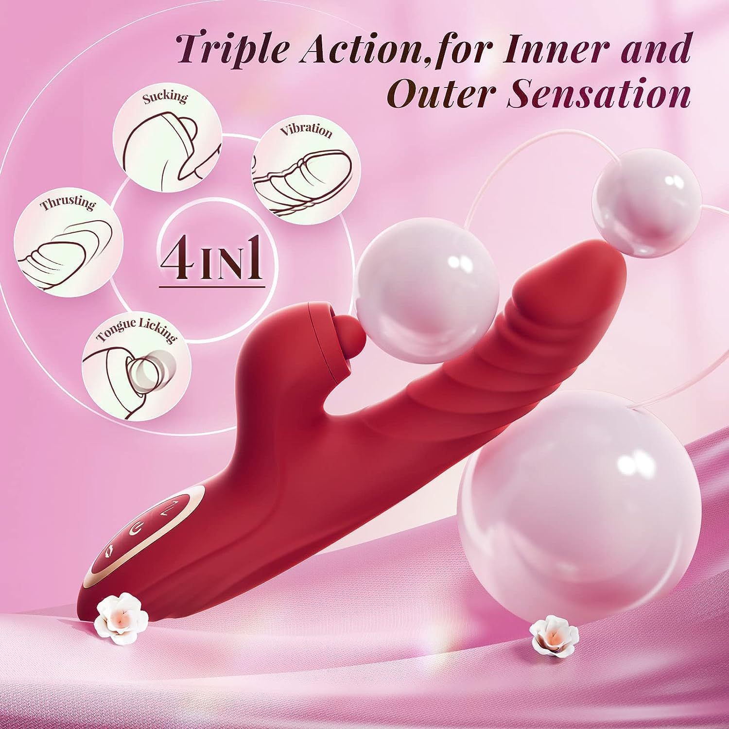 Masturbation Artefakt Weibliche Teleskop Slapping Erwachsene Produkte Vibrator Weibliche Zweite Orgasmus Av Stick Vibrator Außenhandel Heißer