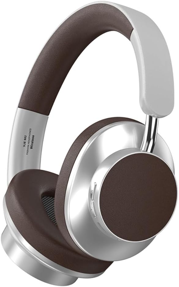 Wireless Bluetooth Headset with Microphone, HiFi Stereo,ENC Noise Reduction, Low Latency for Games, Suitable for Mobile Phones, Computers, etc.