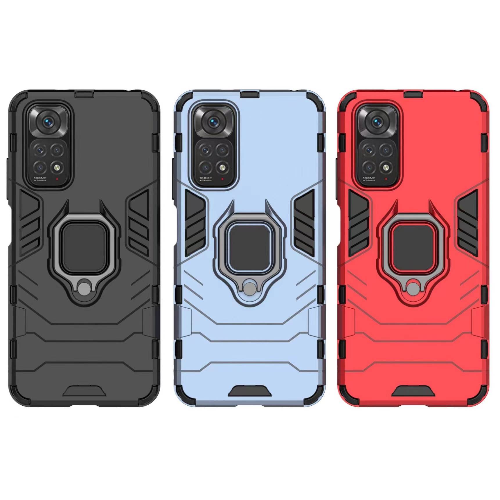 Shockproof Case for Redmi Note 11S 11T 10 11 Pro 5G Global Phone Back Cover for Xiaomi POCO X4 5G X3 NFC F3 M4 Pro M3 mi
