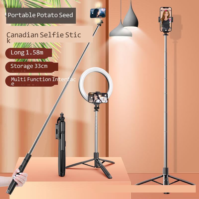 Selfie Stick Mobile Phone Live Broadcast Support Anti Shake Stabilizer Multi-function New