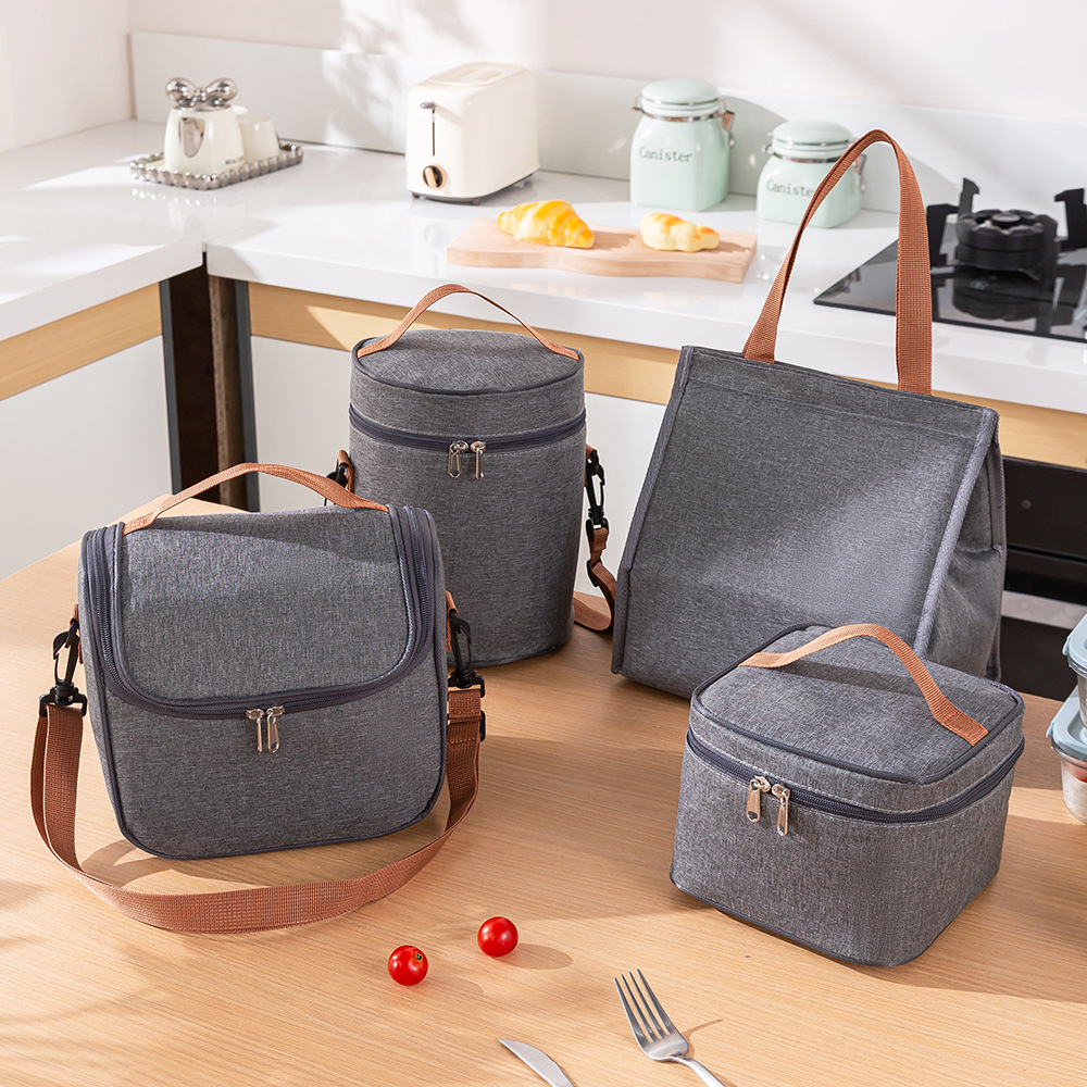 Lunch Bags Version Of Portable Bag Work Rice Bag Hot Sale Bag Aluminum Foil Thickened Lunch Bag Preservation Picnic Bag