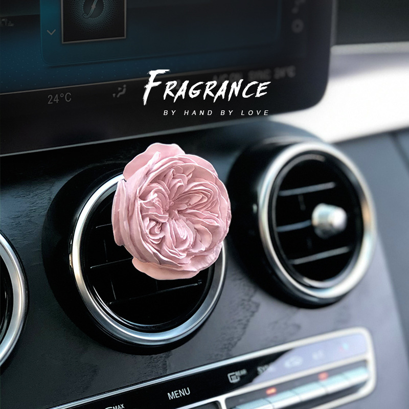 Austin Rose High end Car Aromatherapy Car Air Outlet Decoration Goddess Car Interior Decoration Ornaments Diffuser Stone
