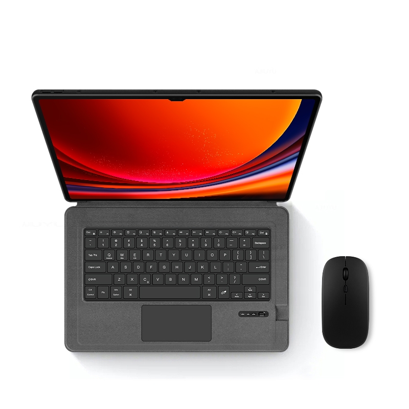 For Samsung Galaxy Tab S9 Ultra 14.6-Inch X910/X916 Touchpad Keyboard Case, Spec: Keyboard Case Add Mouse