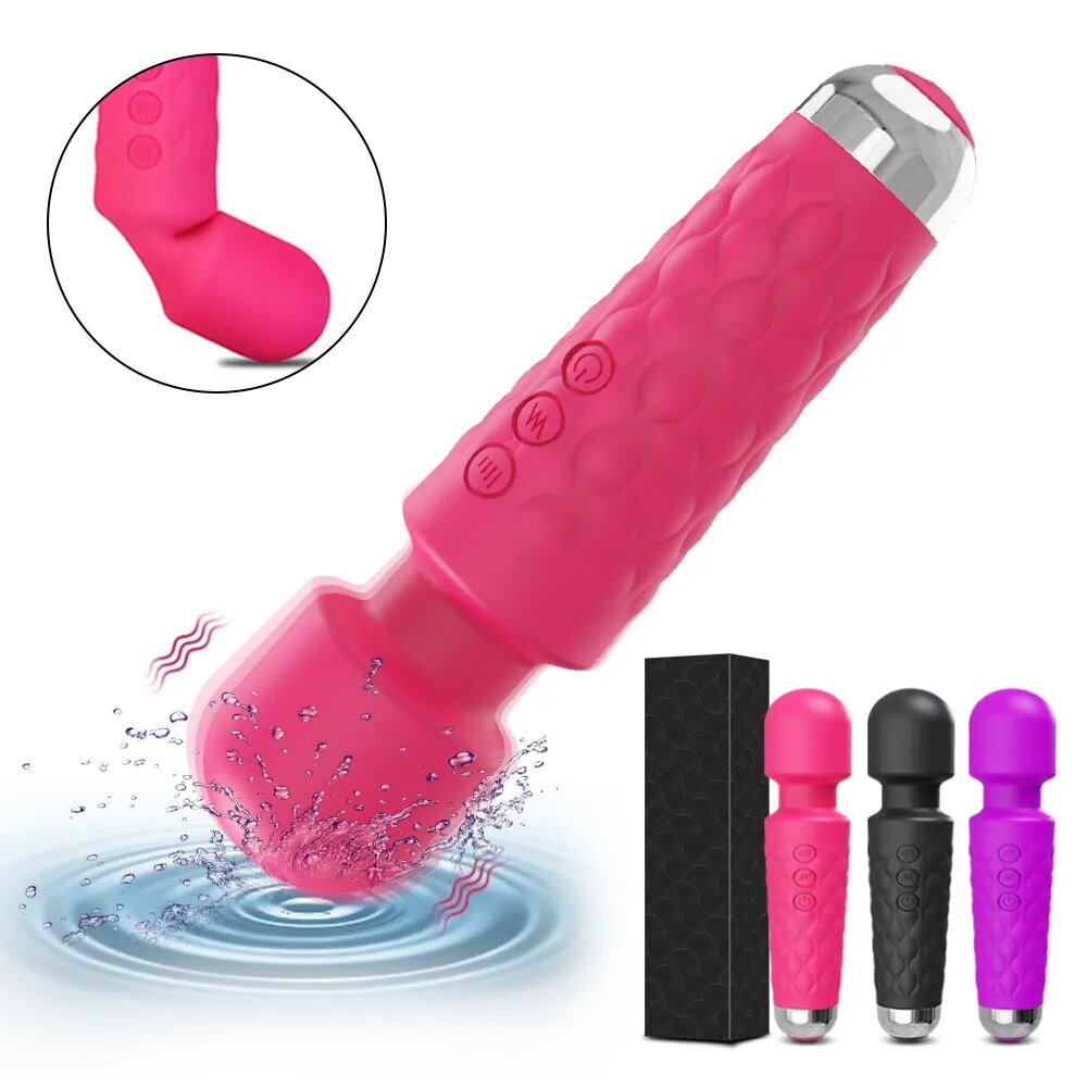 Mini Powerful AV Magic Wand Female Sex Toys for Women Adult 18 G Spot Clitoris Stimulator Vibrator Masturbator Massager