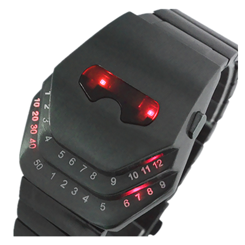 Fashion Cobra Watch Personality Alien Electronic Watch Luminous Alloy Wrist Watch