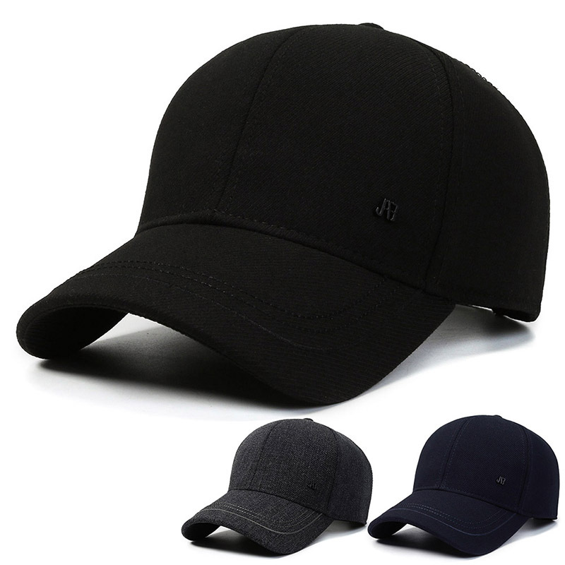 simple fashion men's baseball cap travel sunscreen middle-aged and elderly hat outdoor sunshade sports peaked cap