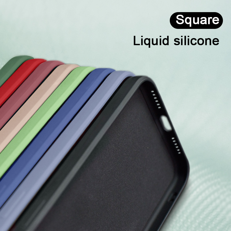 Original Liquid Silicone Case For iPhone 14 13 12 11 Pro Max Case For iPhone 12Mini 13Mini X XR XS MAX 8 7 6S Plus SE2020 Shockproof Cover