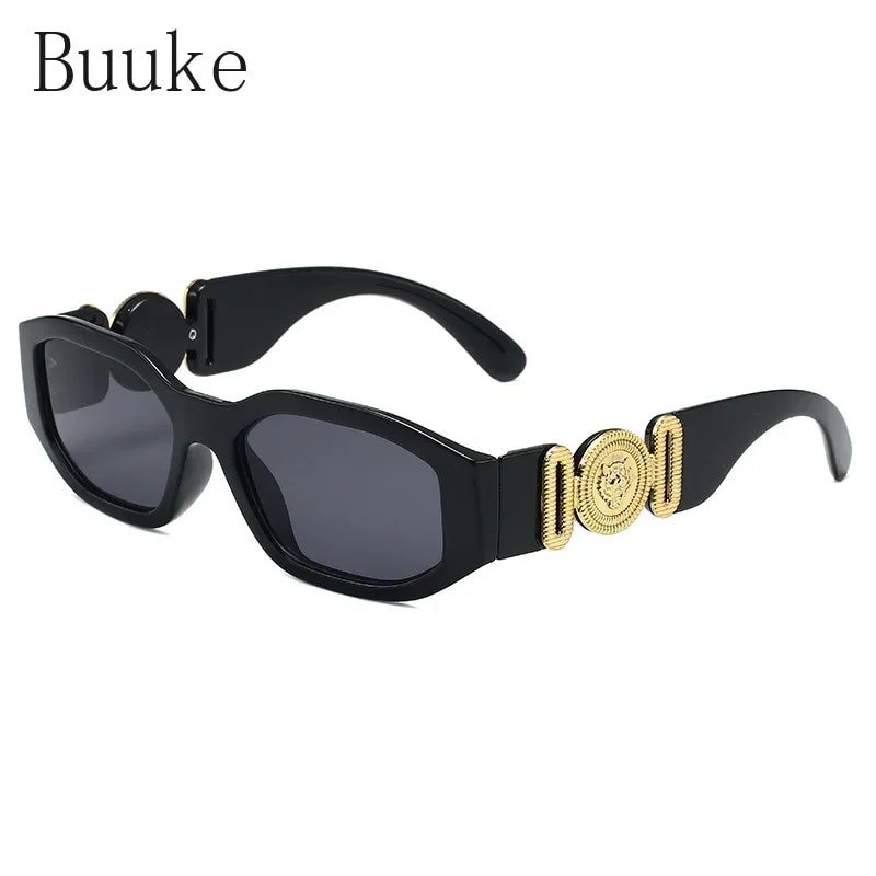 New Retro Irregular Square Sunglasses for Women Men Fashion Designer Small Frame Sun Glasses Trending Product Shades