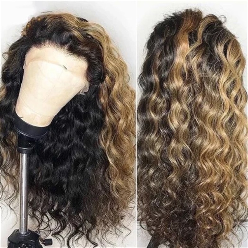 non mainstream new long curly hair long bangs color African small curly long wave wig high temperature wire full head cover