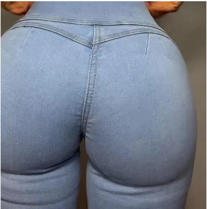 hot style bodybuilding peach butt shaping fitness jeans from the outside station