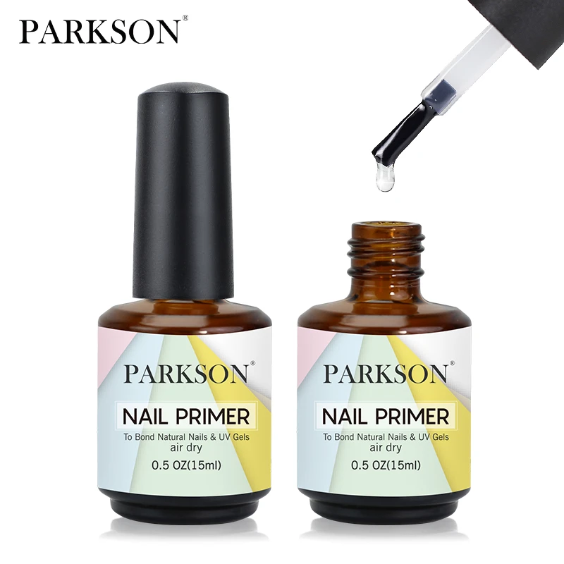 Parkson 15ml Fast Air Dry Primer Acid Free UV Gel Base Primer No Need UV LED Lamp Soak Off Gel Nail Polish For Nail Art Design