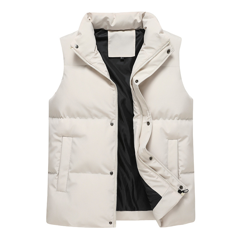 Autumn and Winter Best Selling Couple Models Vest Jacket Winter Vest Thickened Warm Vest Loose Slim Warm