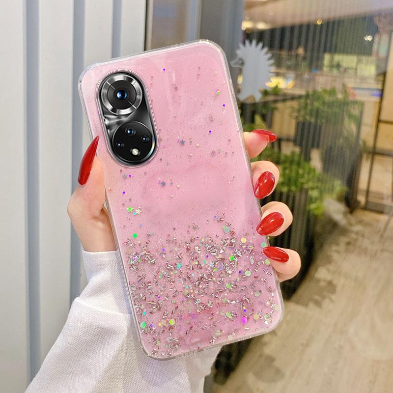 Fashion Bling Glitter Case For Huawei Nova 8i 9 8 i 5T Honor 50 Lite Pro 10i Honor 8A Prime 9A 9S 9X 10 Lite Nova9 Soft