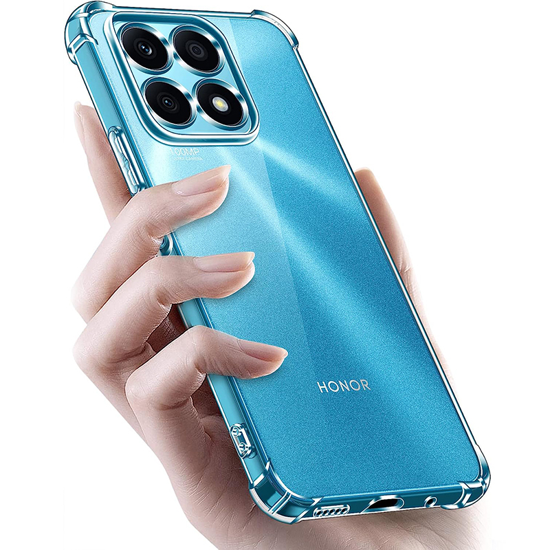 Casing tahan guncangan untuk Huawei Honor 90 80 70 60 50 Pro Lite SE casing lunak silikon Untuk Honor X6 X7 X7A X8 X8A 4G 5G penutup belakang bening