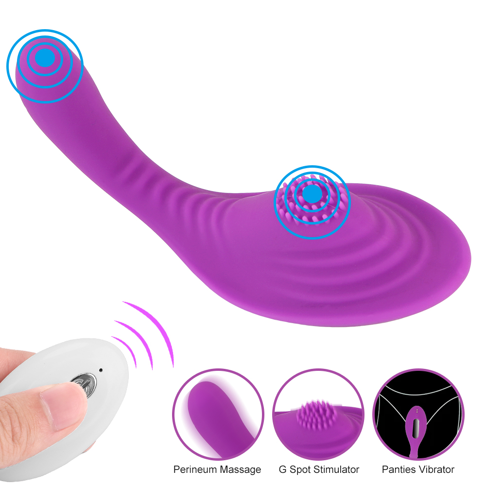 Vibrators Clitoris Invisible Stimulator Wireless Remote Control Wearable Panty Vibrator 10 Speed Sex Toys