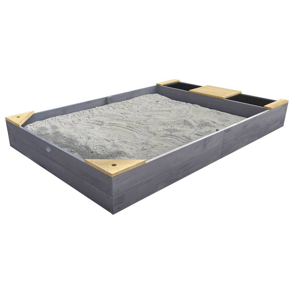 AXI Sandkasten Kelly grau B/H/T: ca. 115x21,8x180 cm