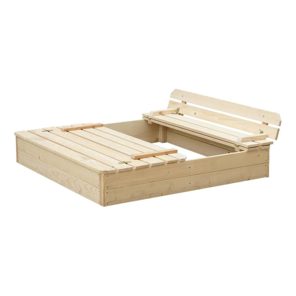 Timbela Sandkasten M062 natur B/H/L: ca. 118x20x122 cm