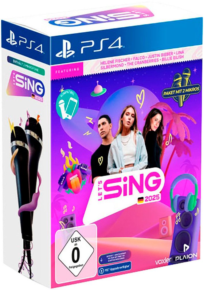 Let's Sing 2025 German Version PlayStation