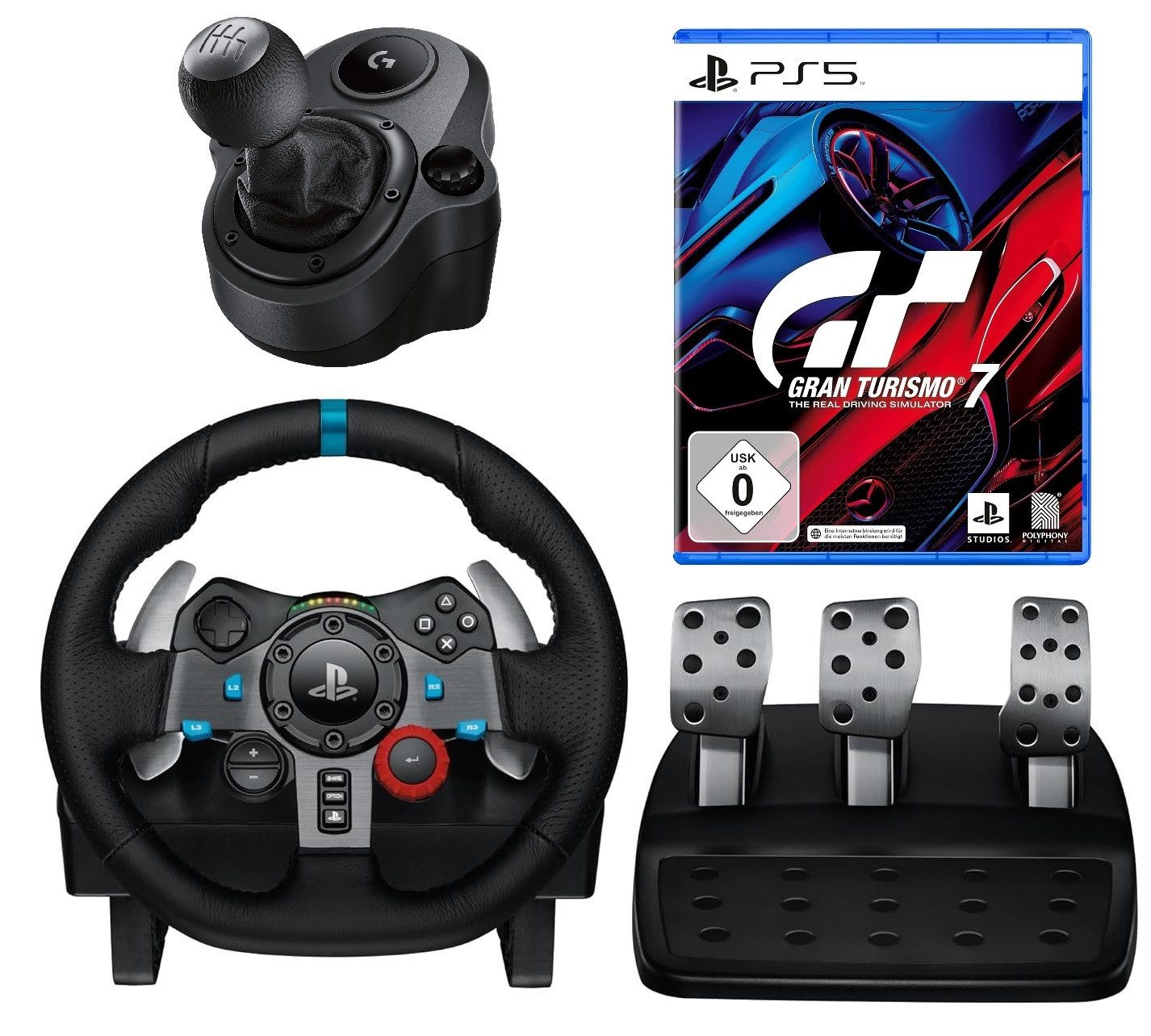 Logitech G G29 Lenkrad mit Schaltung