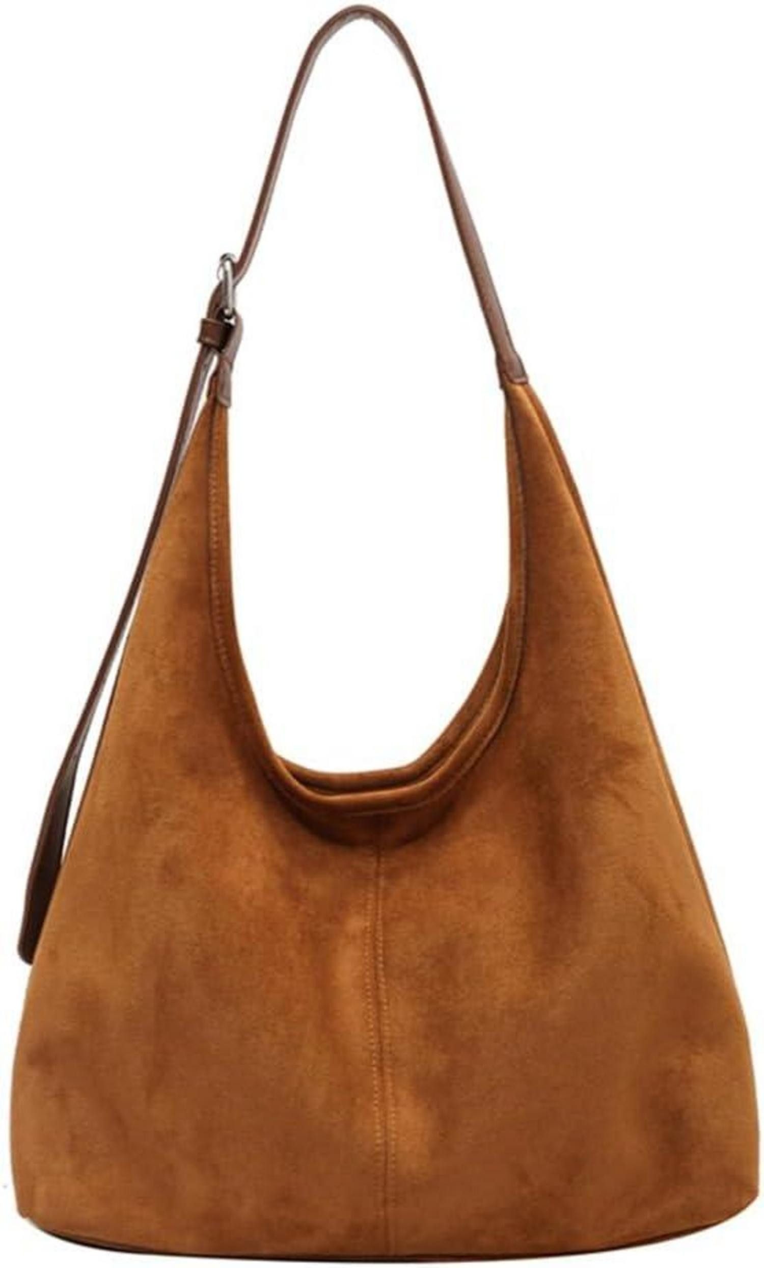 LuxusKollektion Handtasche Große Wildleder Handtasche Damen