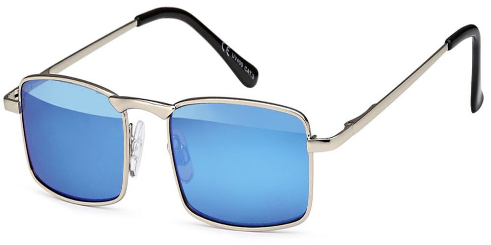 emeco Sonnenbrille schmale Herren Sonnenbrille rechteckig