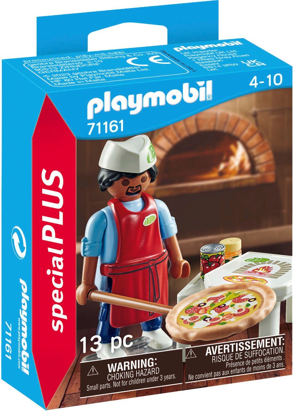 Playmobil® Pizzabäcker (71161), Special Plus Konstruktions-Spielset,