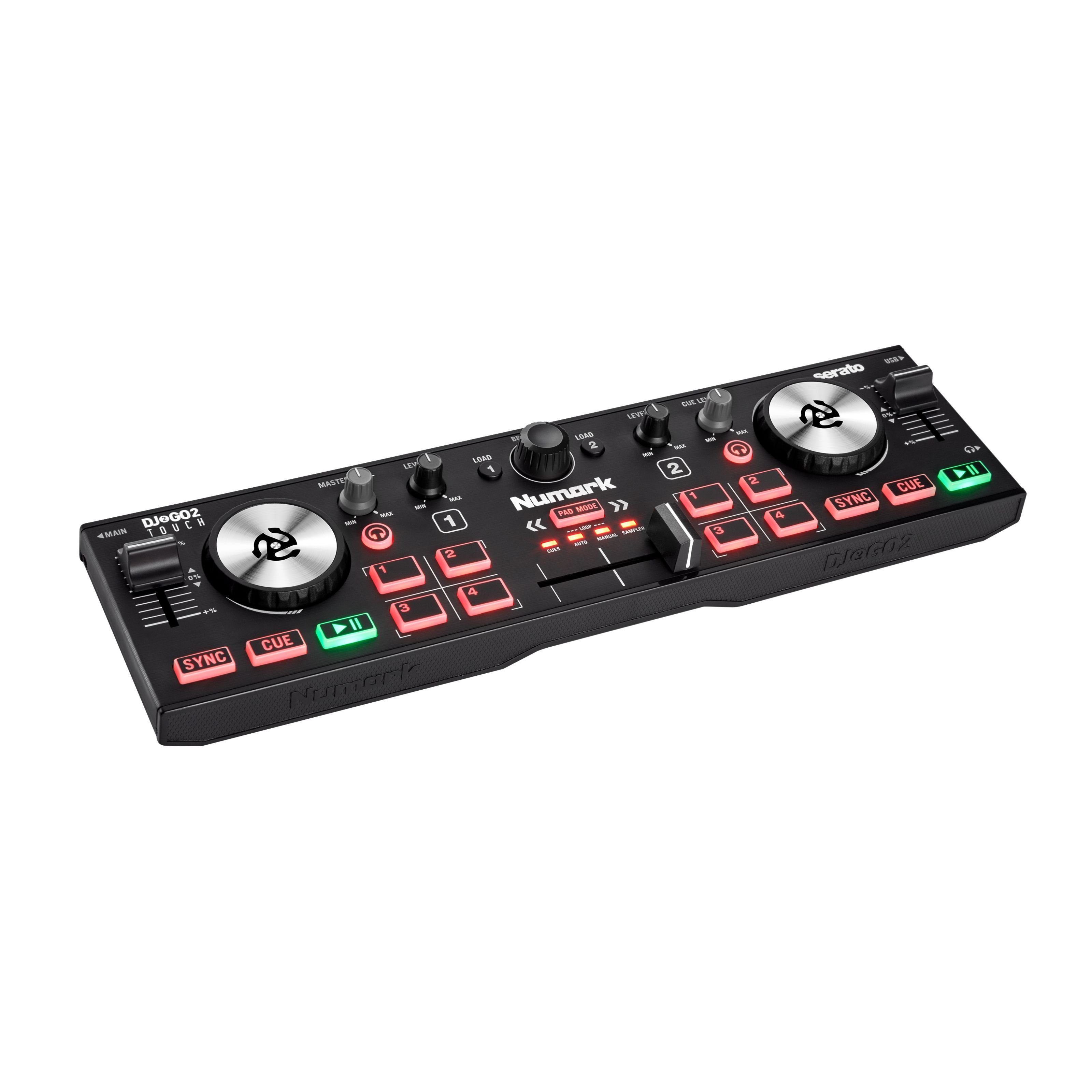 Numark DJ Controller, (DJ2GO2 Touch), DJ2GO2