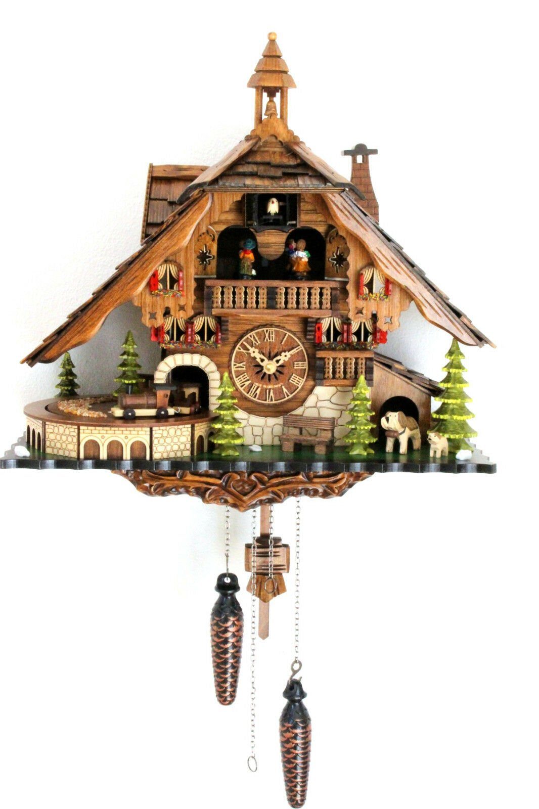 Clockvilla Hettich-Uhren Wanduhr Kuckucksuhr aus dem