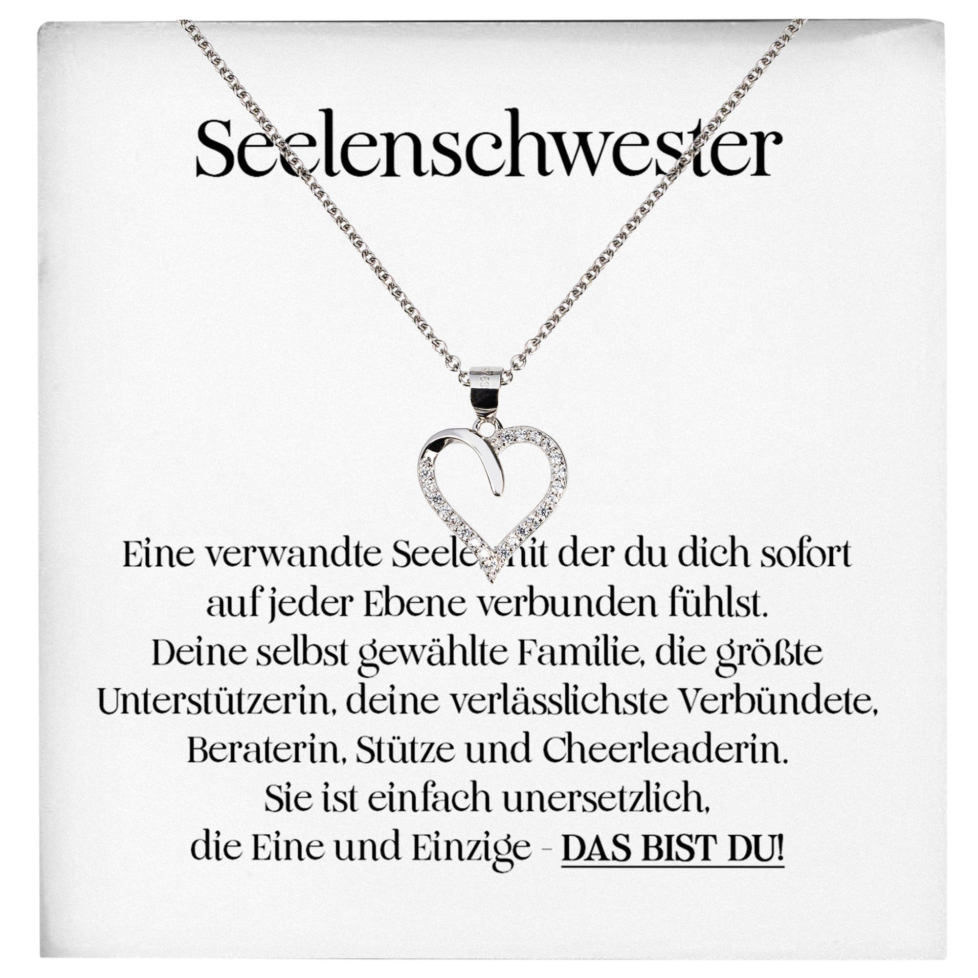 22Feels Schmuckset Freundschaftskette Geschenk Seelenschwester Beste