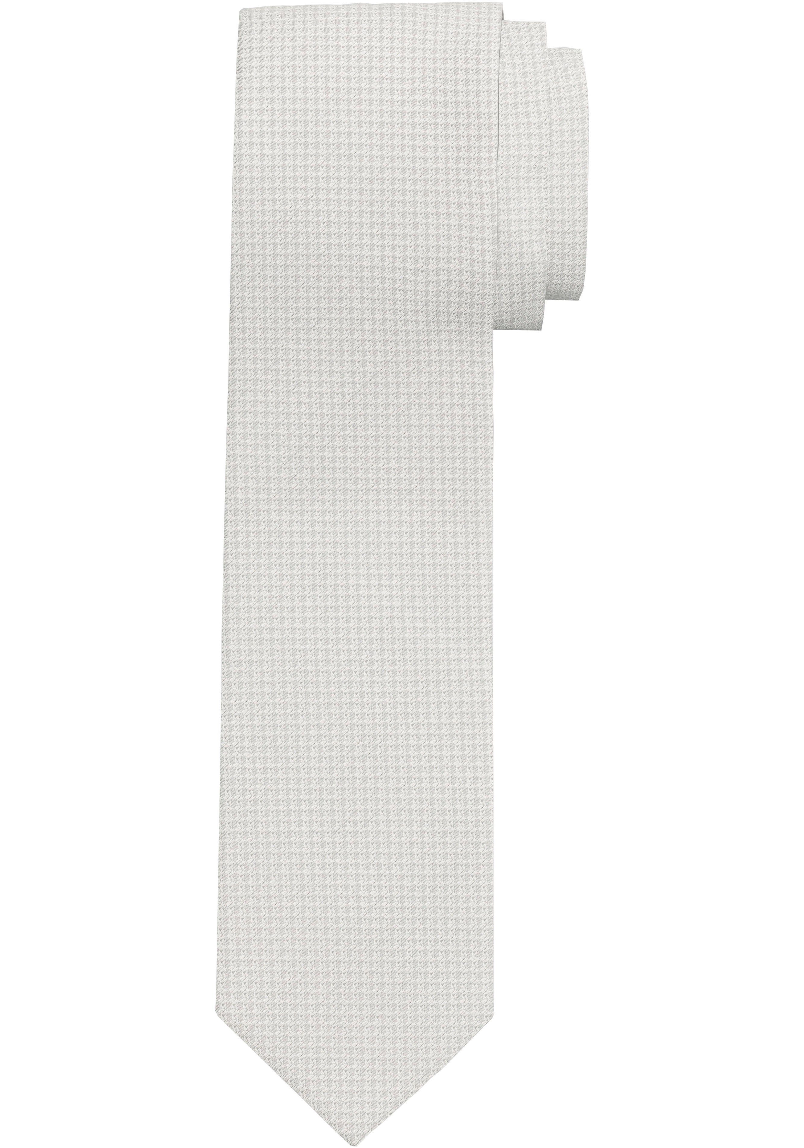 OLYMP Krawatte Krawatte mit Minimalmuster