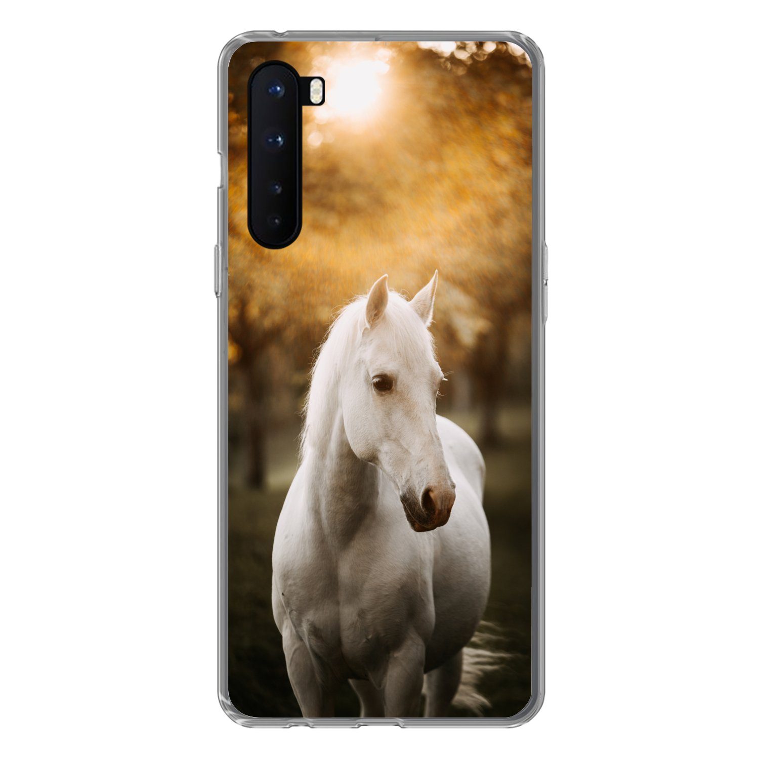 MuchoWow Handyhülle für OnePlus Nord Pferd