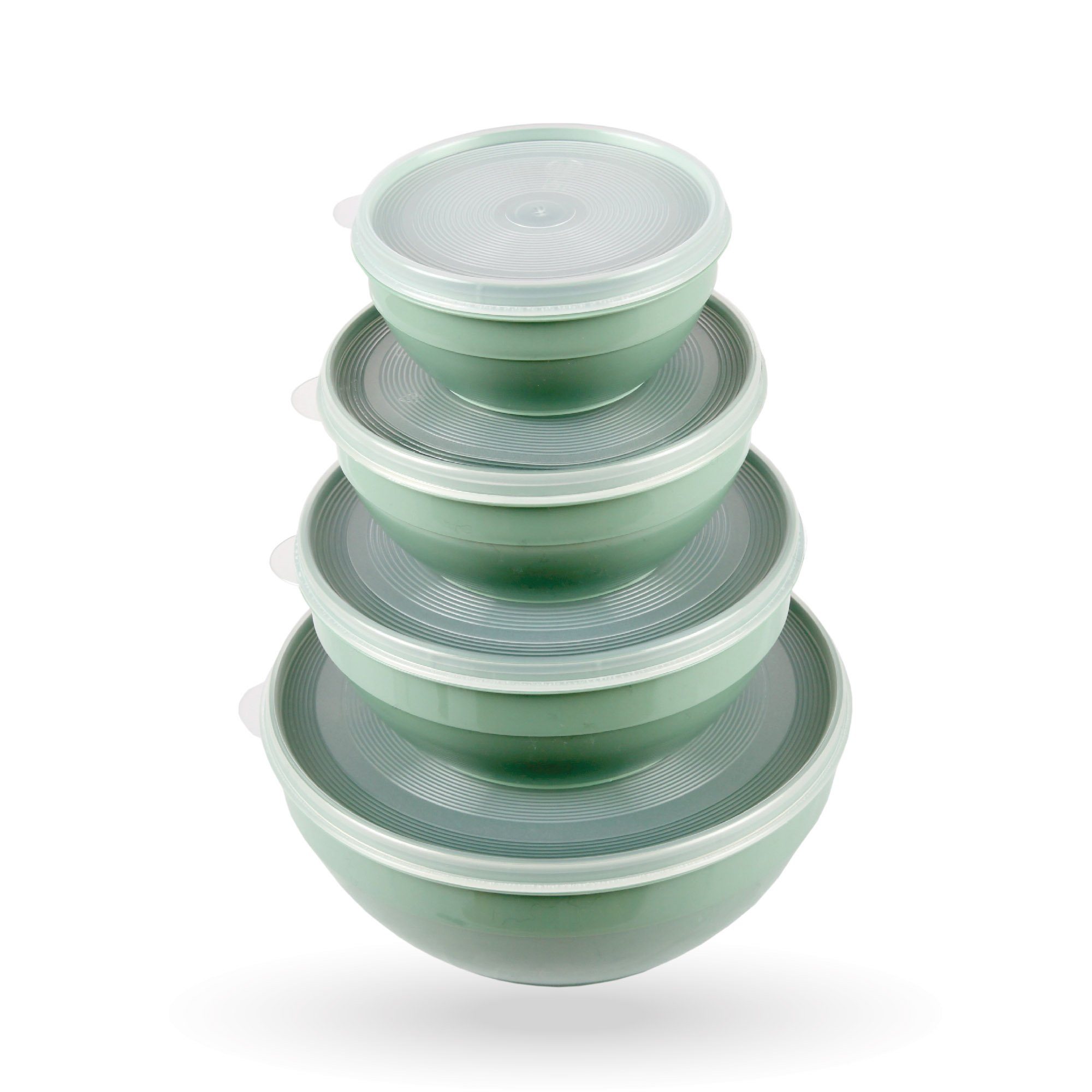 Pro Home Vorratsdose Stapelbare 'rund', Kunststoff,