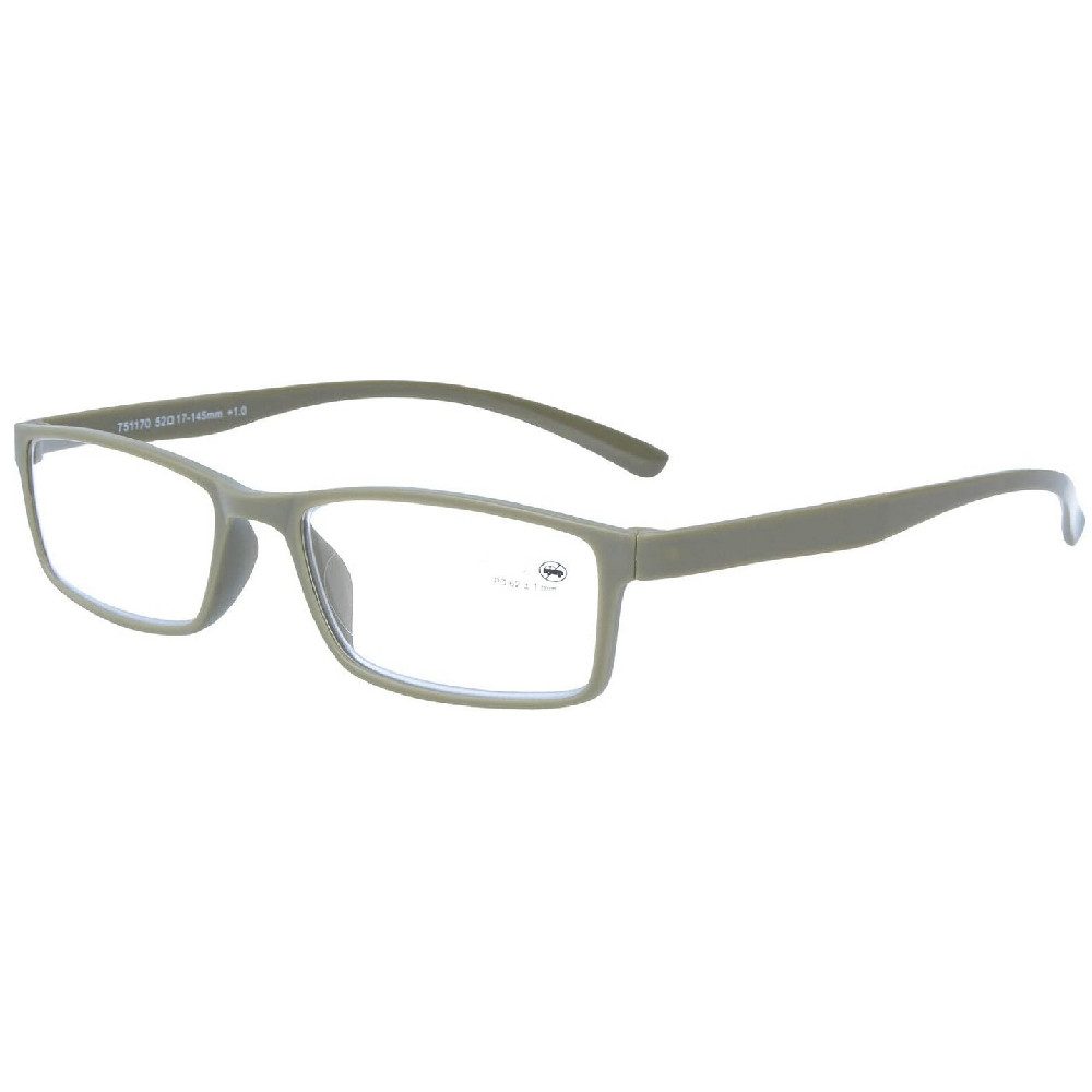 B&S Lesebrille READY READER PLASTIC OLIVE