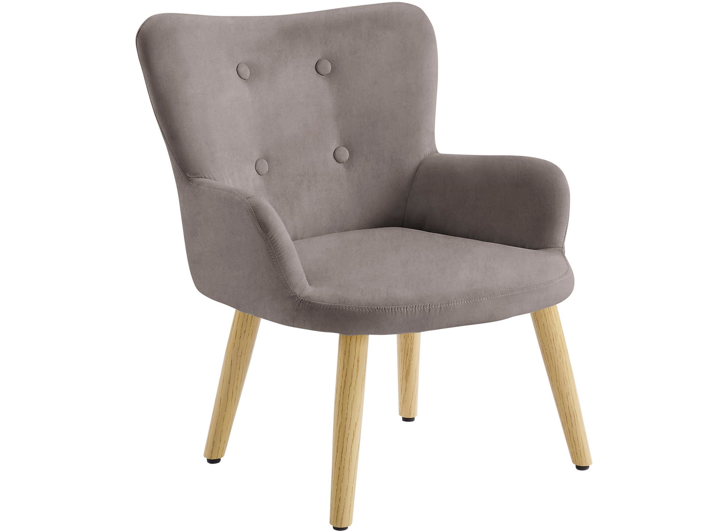 loft24 Sessel Chanel (1-St), Kindersessel, Polsterstuhl,