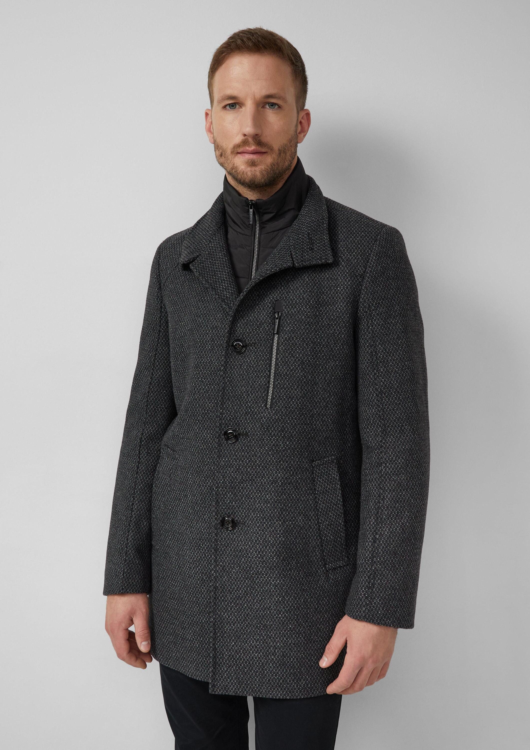 s.Oliver Funktionsmantel Outdoor-Mantel Klassischer Mantel mit