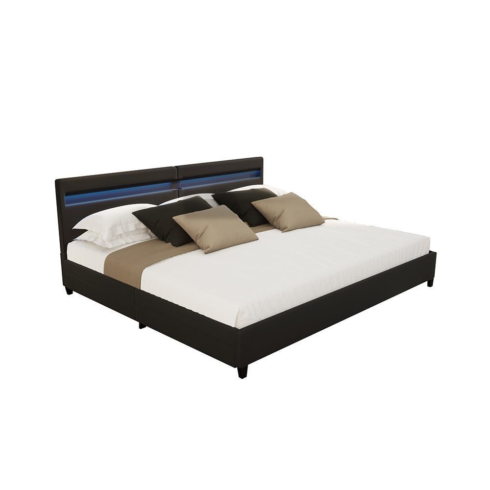 HOME DELUXE Bett LED Bett NUBE