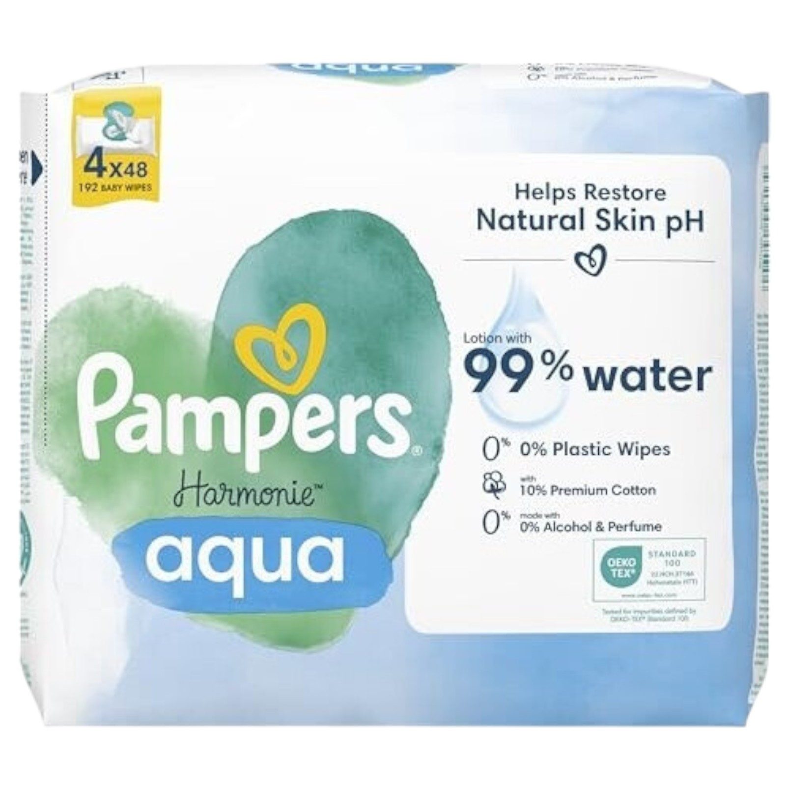 Pampers feuchtes Toilettenpapier Feuchttücher Harmonie Aqua