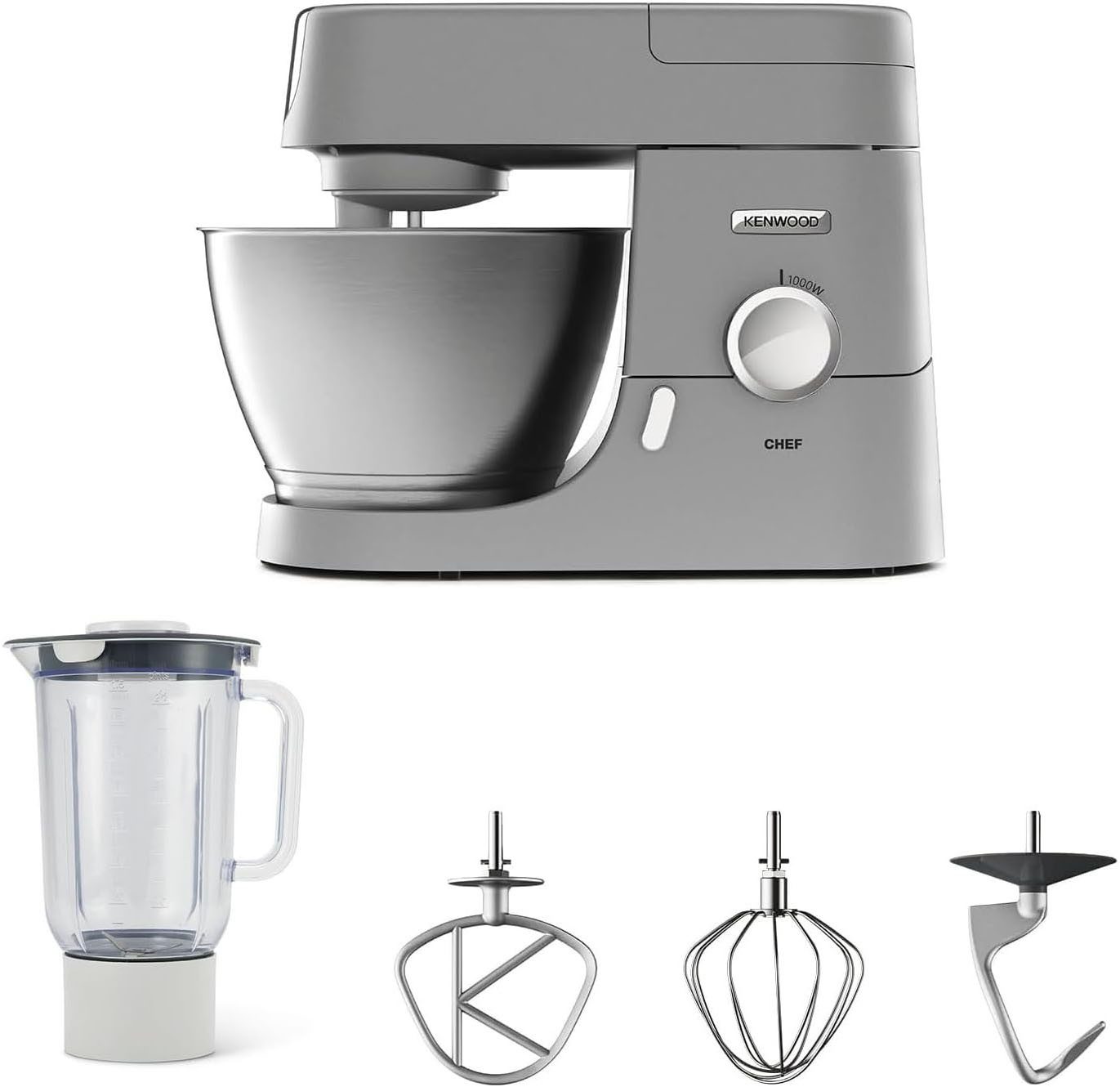 KENWOOD Küchenmaschine Chef KVC3110S, 1000 W,