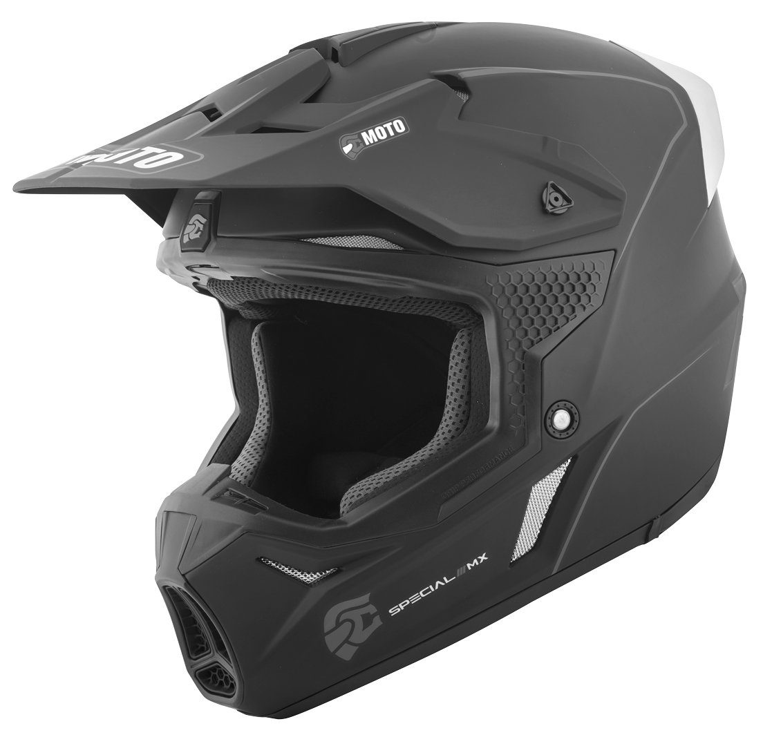 FC-Moto Motocrosshelm Merkur Straight Motocross Helm
