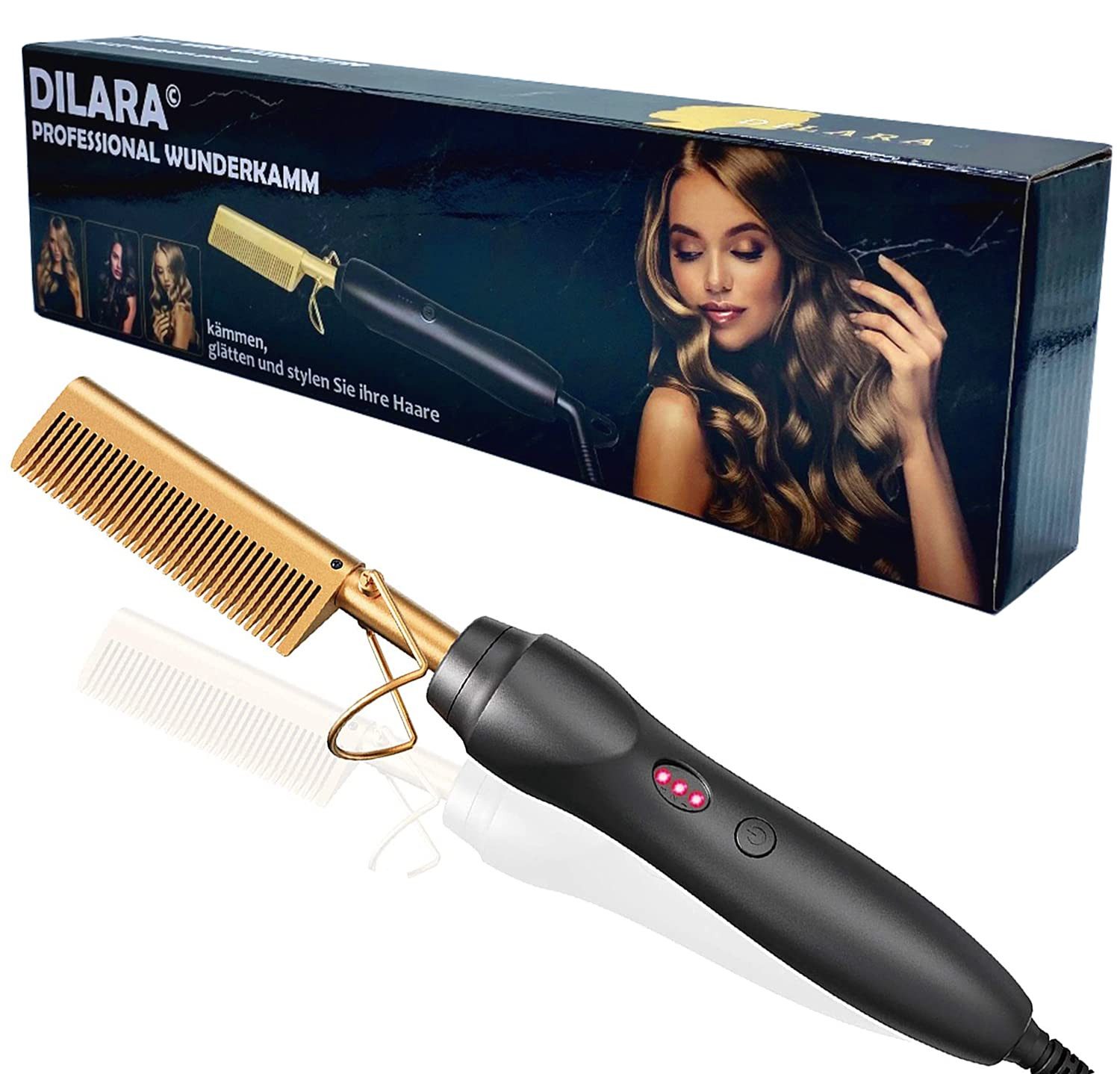 Dilara Glätteisen 2 in 1 Haarglätter