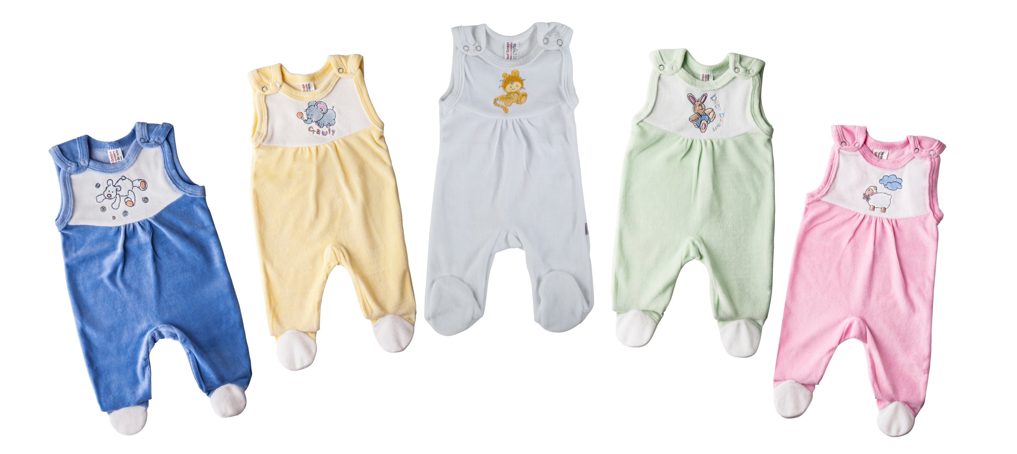 Clinotest Strampler Nickiplüsch-Strampler, unisex, super weich