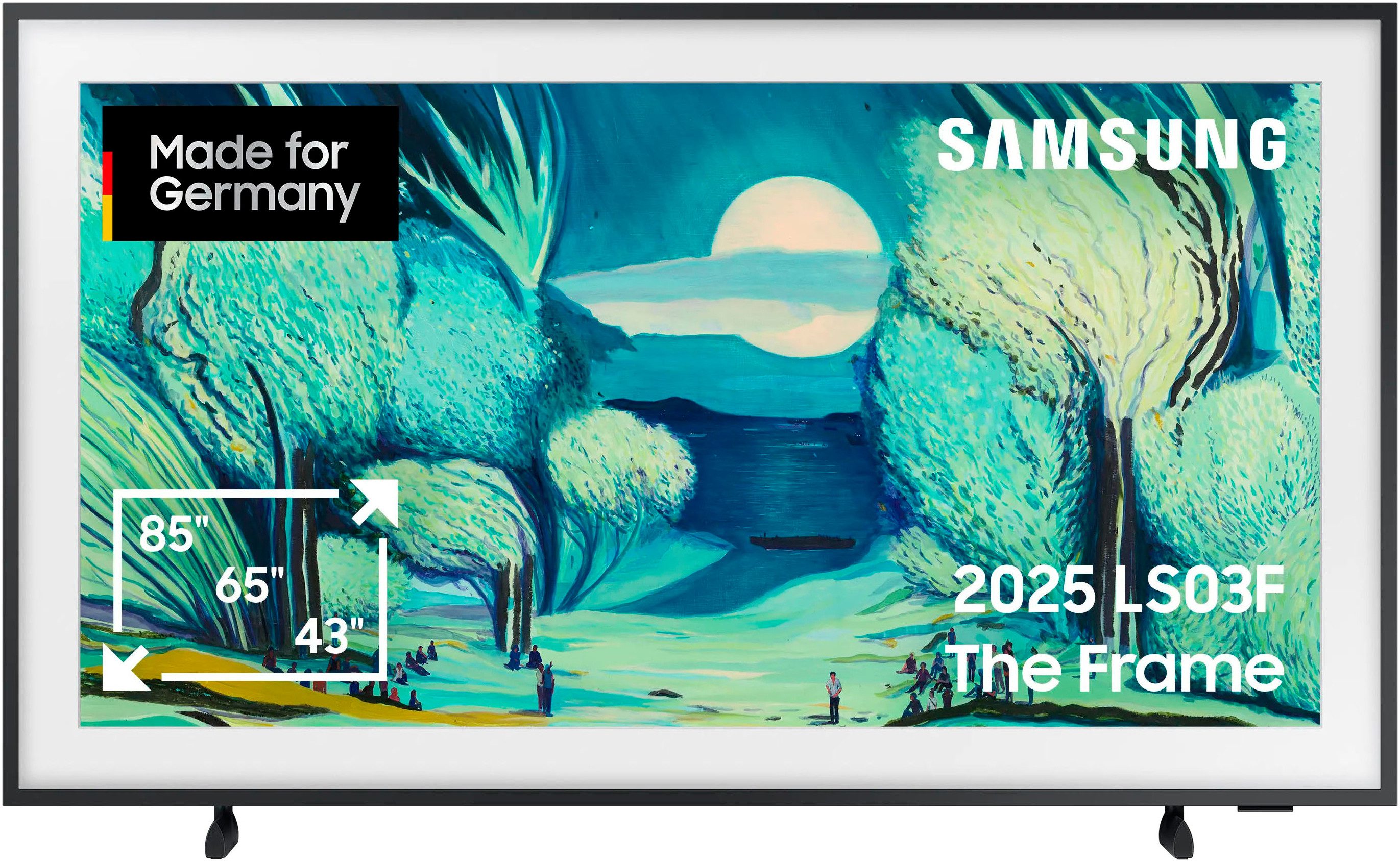 Samsung GQ50LS03FAU QLED-Fernseher (125 cm/50 Zoll,