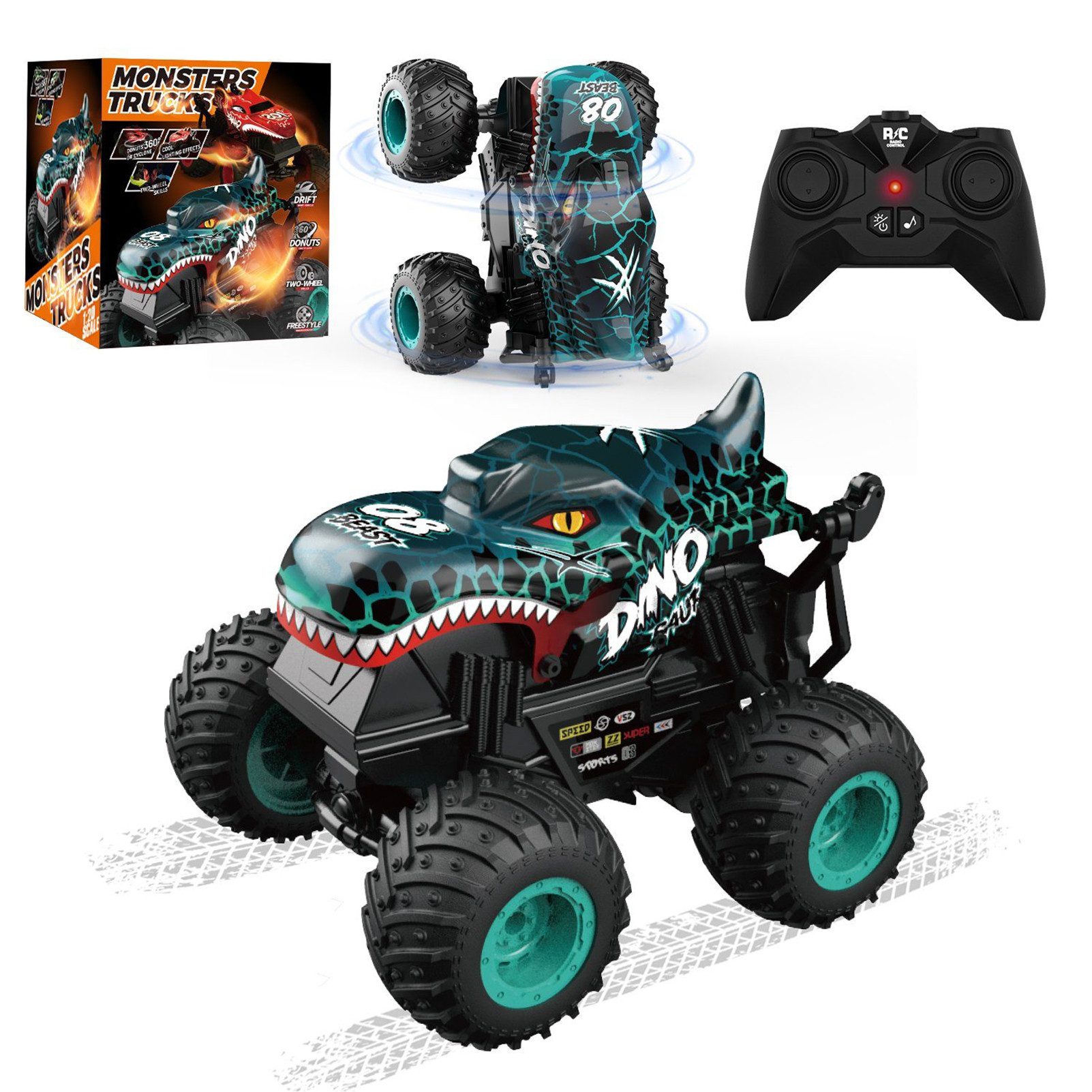 Esun RC-Auto Ferngesteuertes Auto, 2,4GHz20km/h RC