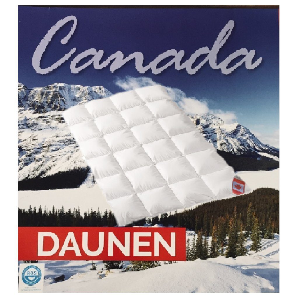 KÜNSEMÜLLER Daunenbettdecke Canada Daunendecke Ganzjahresdecke 135x200