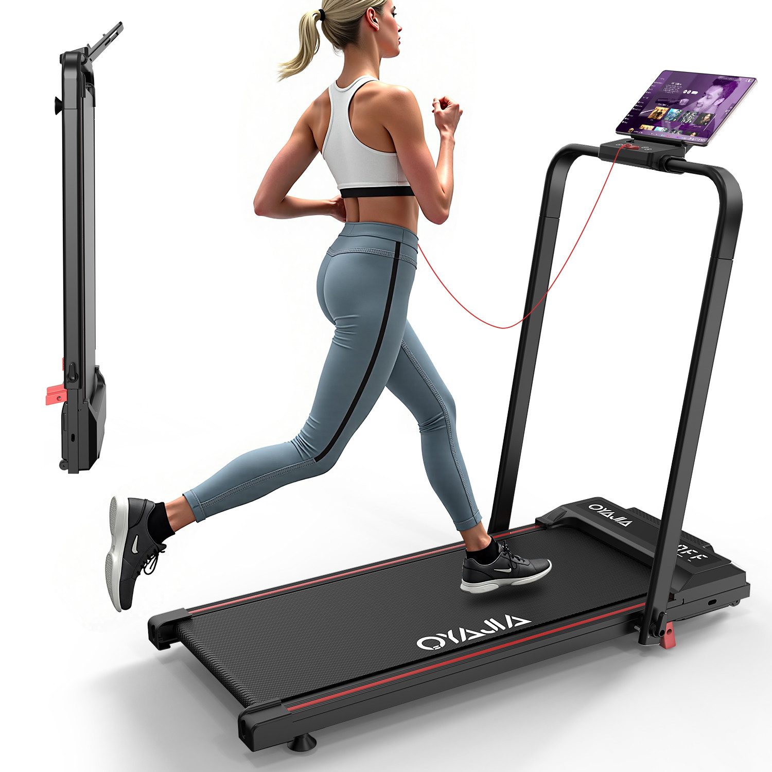 oyajia Laufband Laufband SL-Q25 Heim-Laufband mit