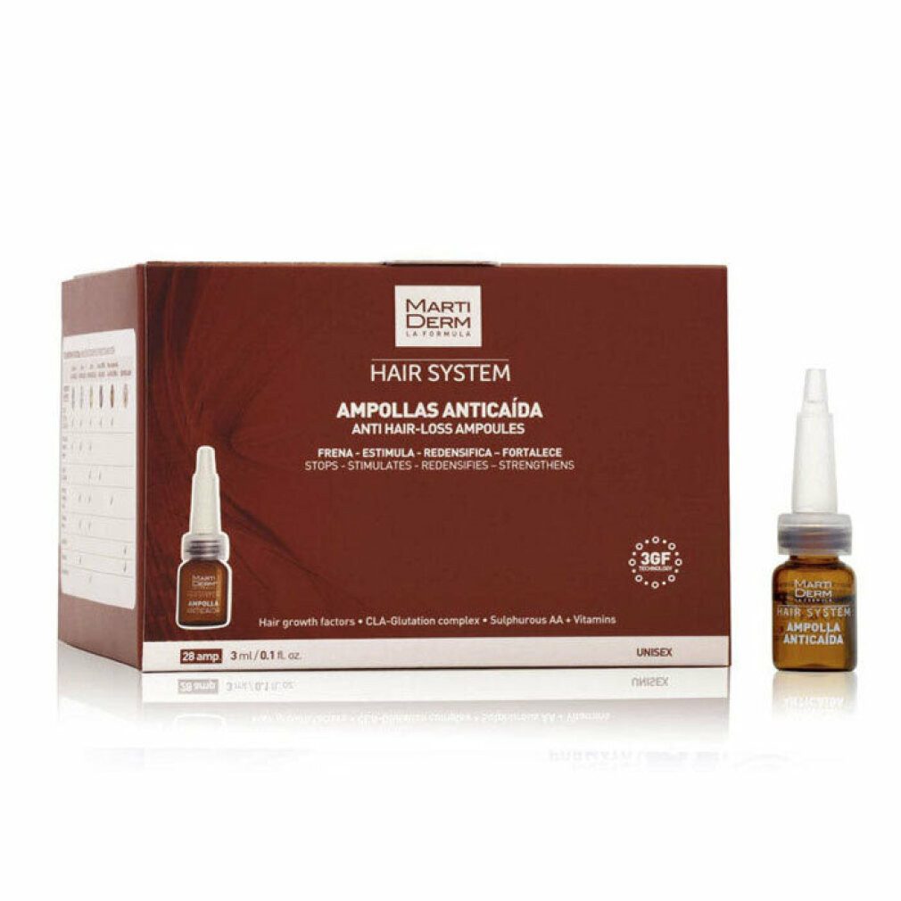 Martiderm Haartonikum Martiderm Anti-Haarausfall-Ampullen 14 Einheiten