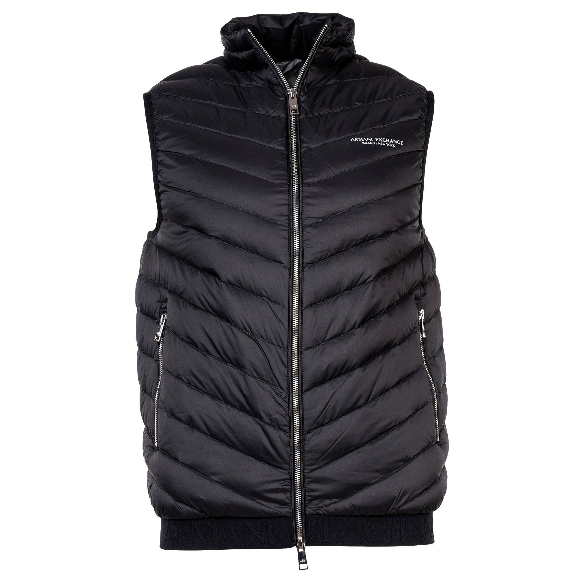 ARMANI EXCHANGE Steppweste Herren Steppweste Polyamid