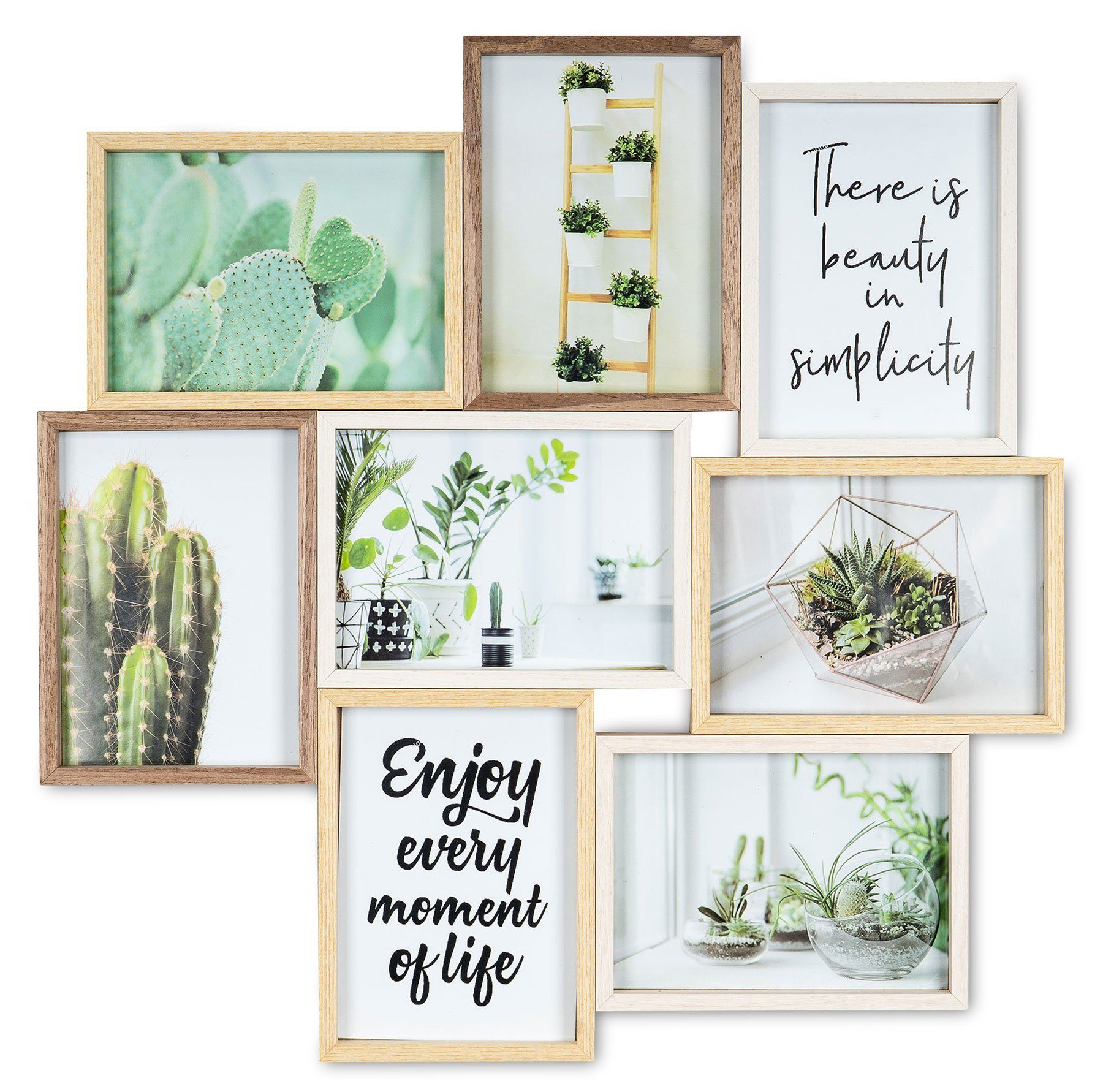 Levandeo® Bilderrahmen Collage, Bilderrahmen Collage B
