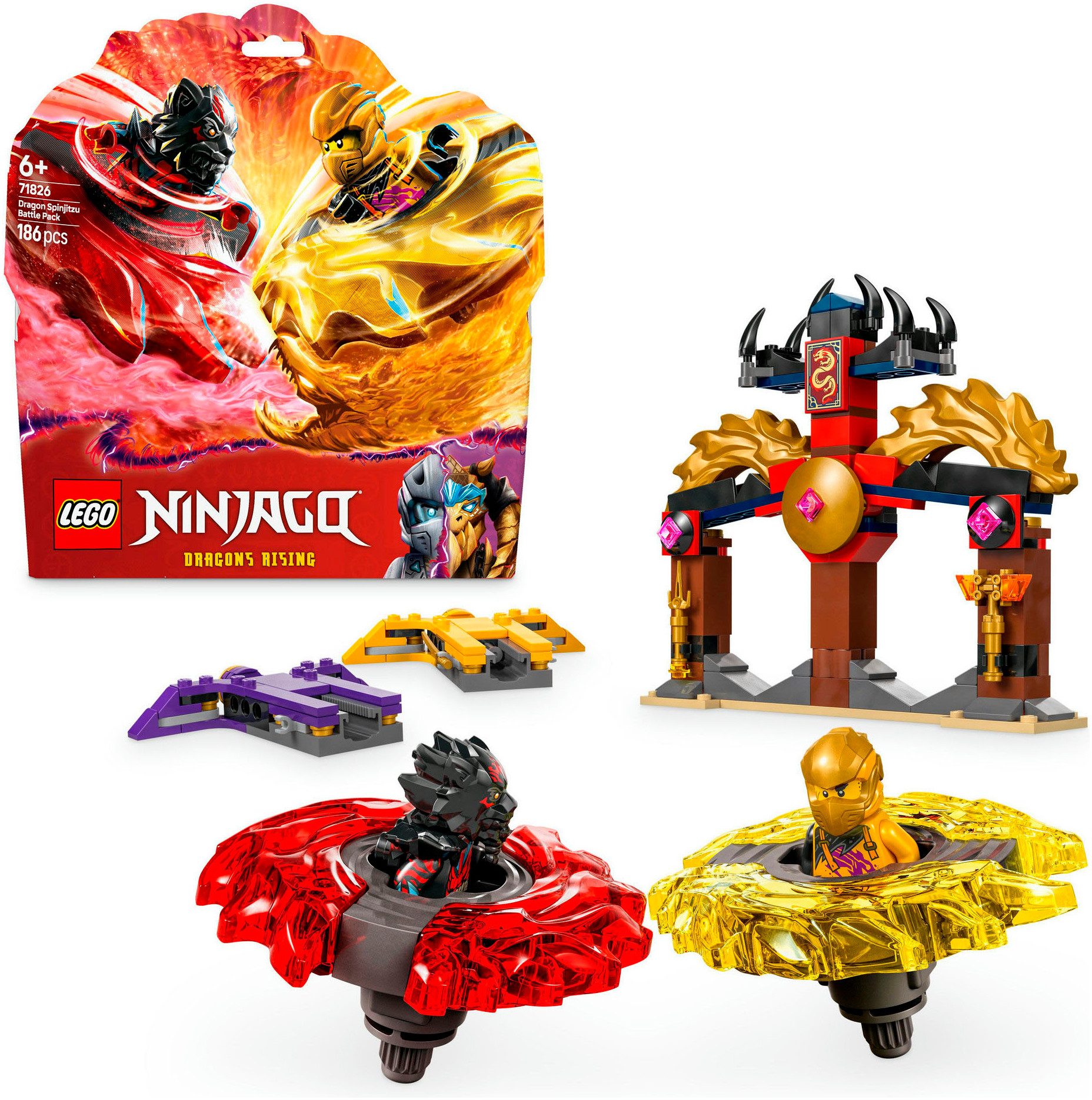 LEGO® Drachen-Spinjitzu Battle Pack (71826), LEGO